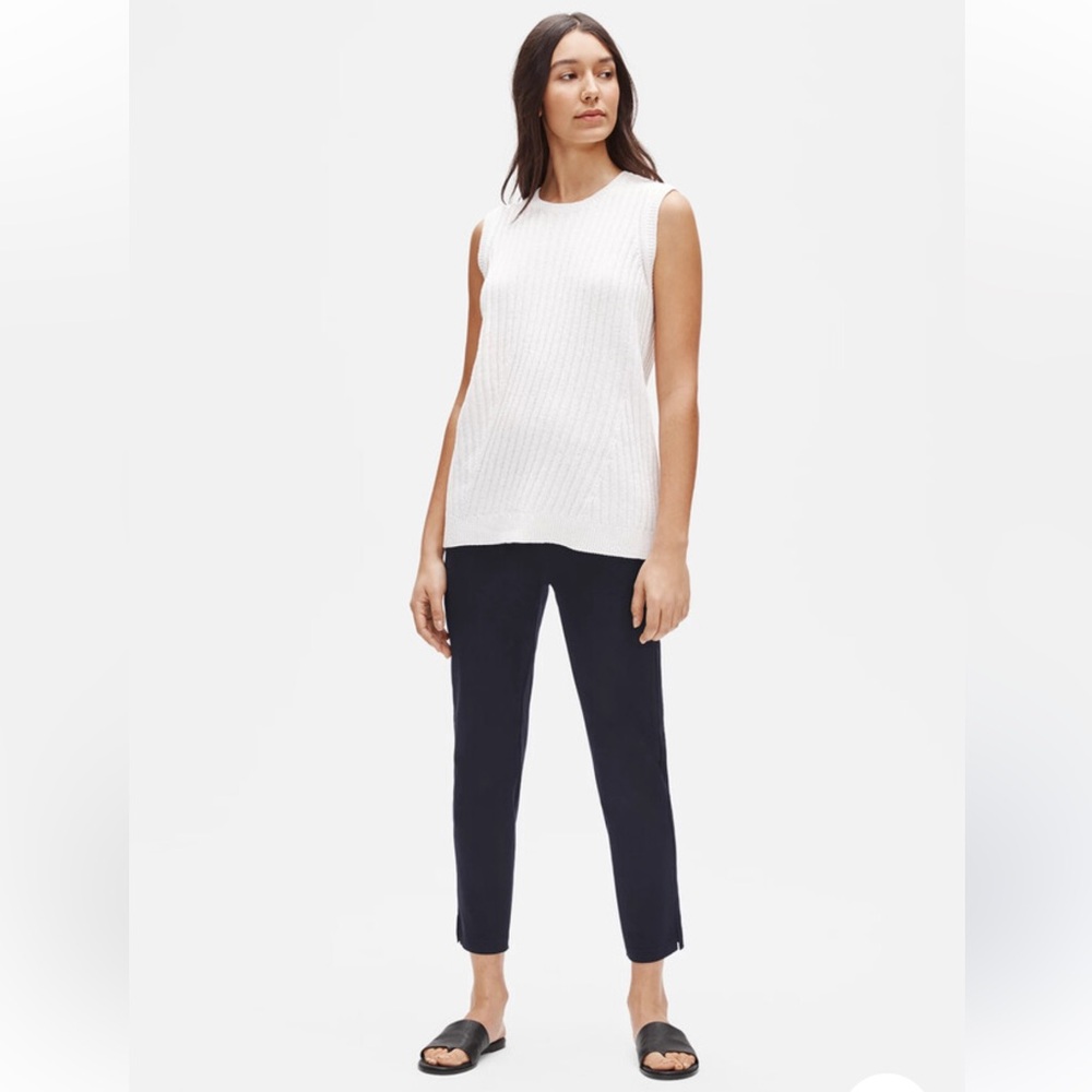 NWT Eileen Fisher Organic Cotton Soko Pants
